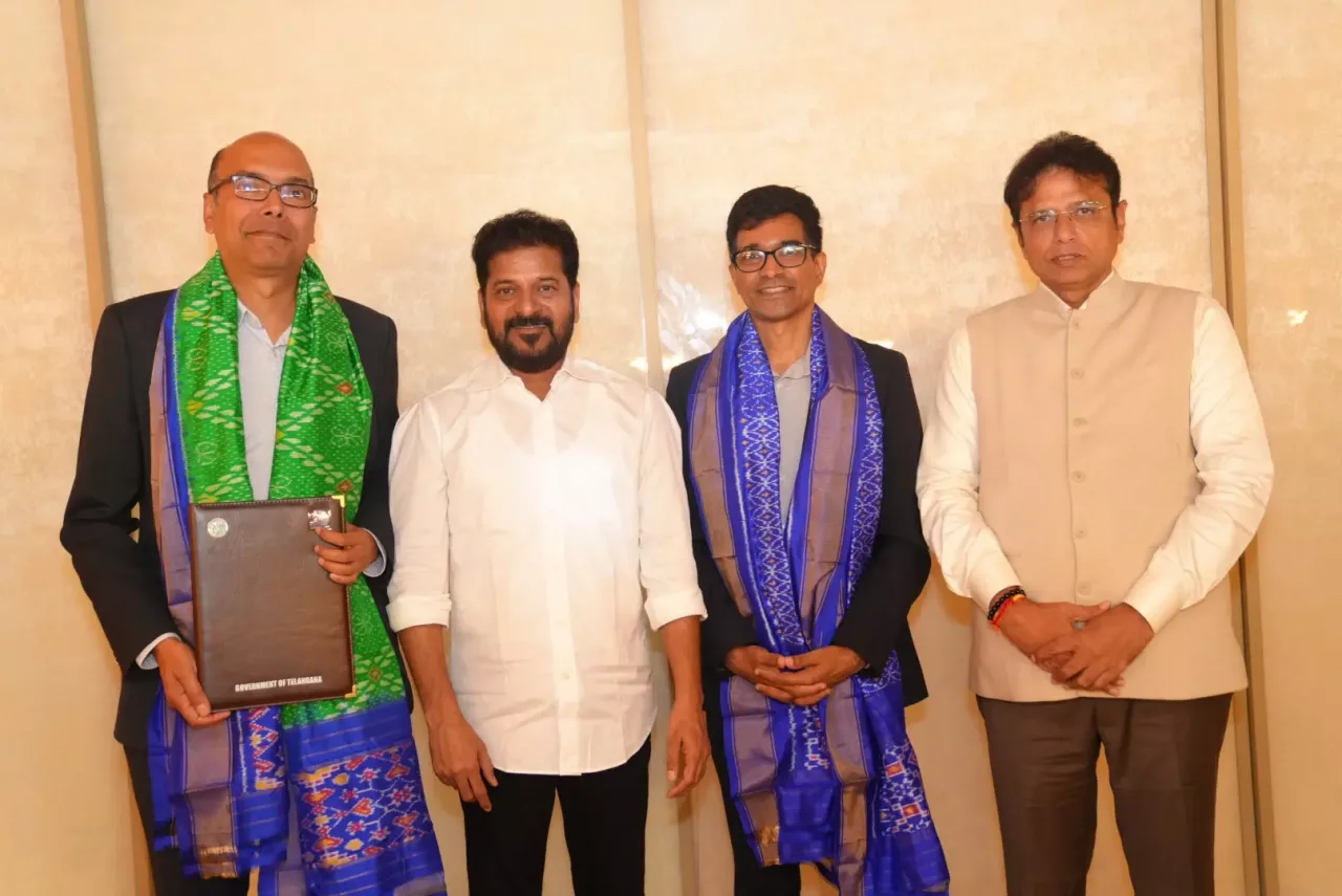 Revanth Reddy-Led TelanganaRising Delegation Meets Cambridge Academic Team