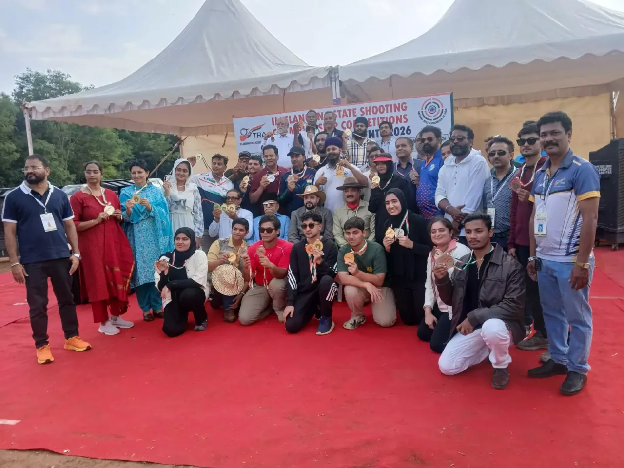 Aymann, Manasa, Ashraf Top Shots