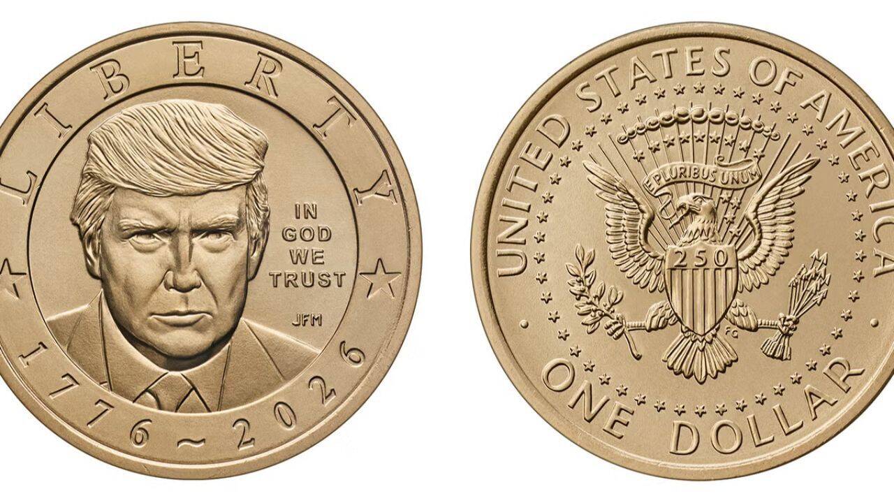 US Mint Begins Selling Coins Featuring Donald Trump: Are They Actually Made of Gold?