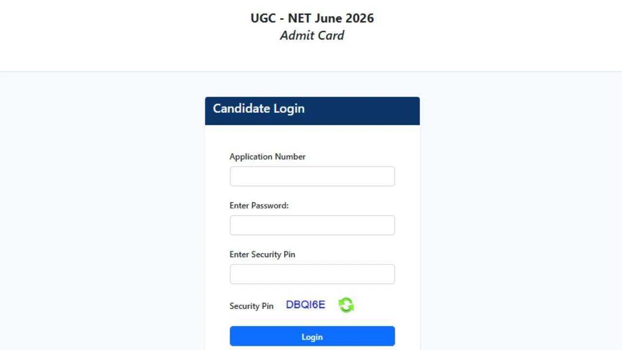 UGC NET Re-Exam Admit Card 2026 Issued for English, Commerce and Sociology