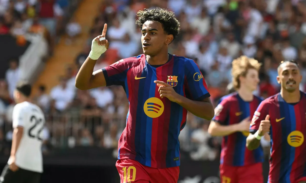 La Liga: Yamal Hits Double As Barcelona Thrash Valencia 5-0