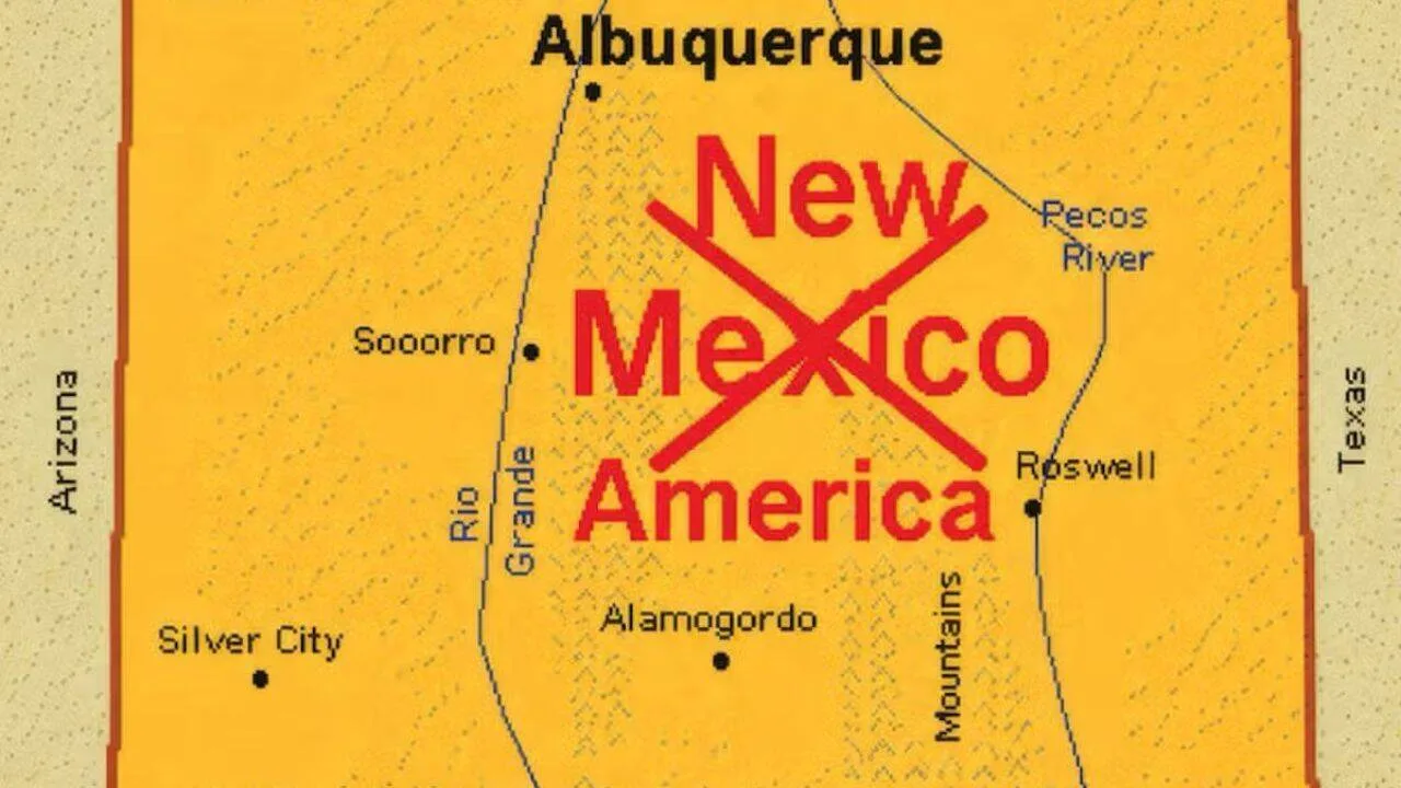 Trump's Latest Map Move: Renaming New Mexico to 'New America'