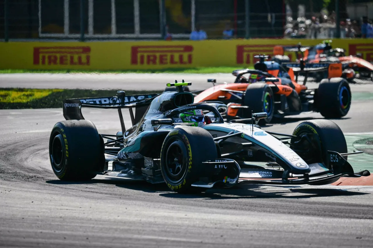 Mercedes Driver Kimi Antonelli Wins Formula 1’s Italian Grand Prix