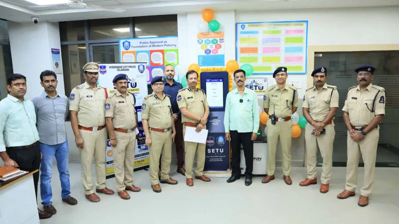 Hyderabad Police launch AI kiosk ‘SETU’ for grievance redressal