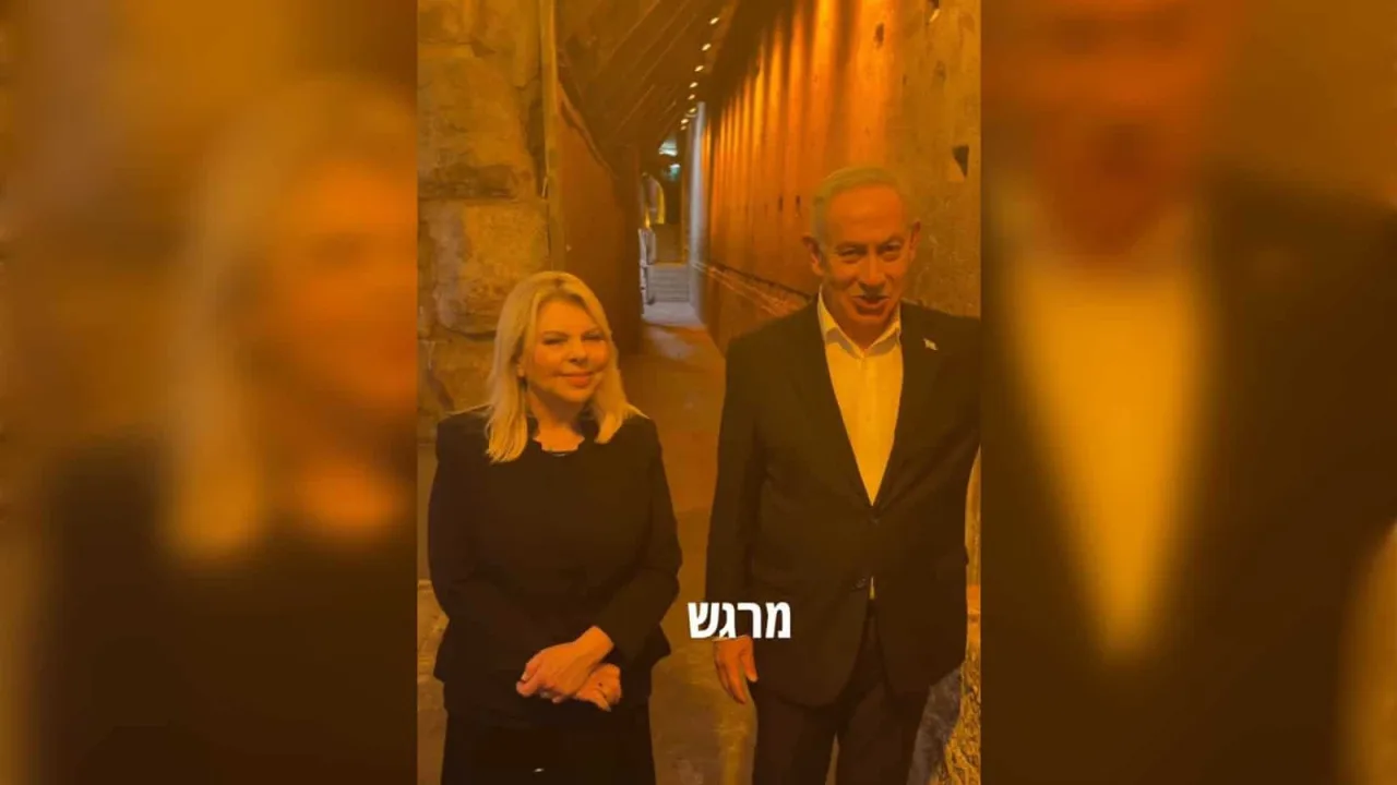 Netanyahu tours tunnels beneath Al-Aqsa Mosque, Hamas condemns