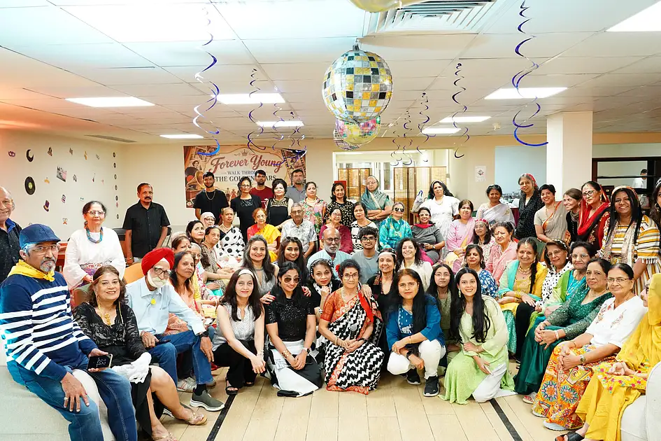 5.At 90, he feels like college student again: Dubai club helps seniors find new circle