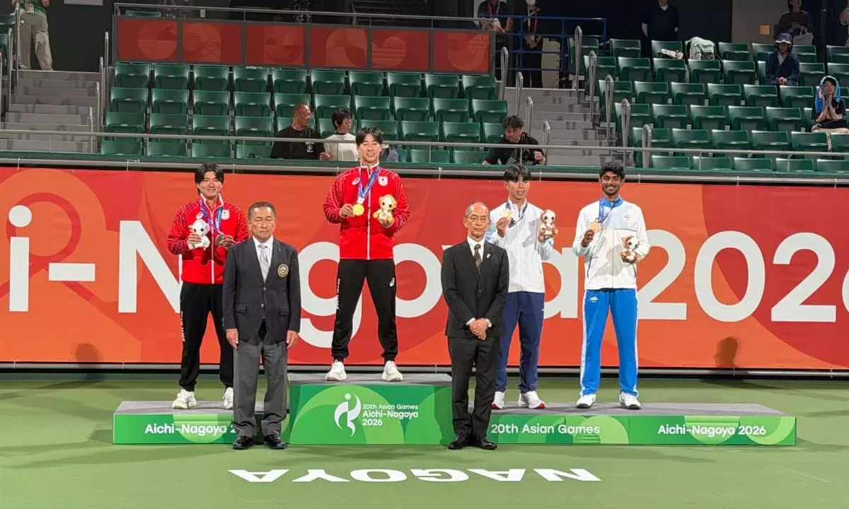 Asian Games: Jay Meena Wins India's First Ever Soft Tennis Bronze Medal