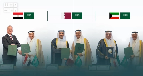 Saudi Arabia signs pacts for expanding energy cooperation with Kuwait, Qatar and Egypt RIYADH — Minister of Energy and Minister of Industry and Mineral Resources Prince Abdulaziz bin Salman signed three memoranda of understanding (MoUs) with minister
