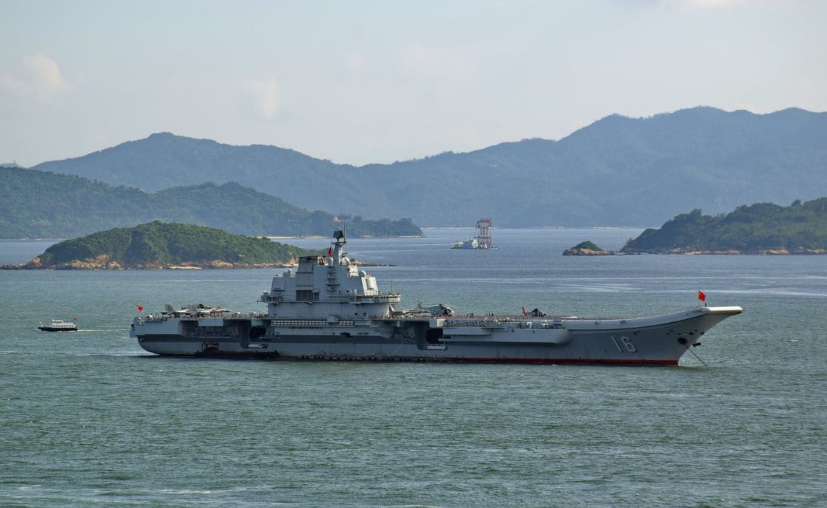 Chinas first aircraft carrier, the Liaoning, was acquired from Ukraine in 1998. Chinas first aircraft carrier, the Liaoning, was acquired from Ukraine in 1998.