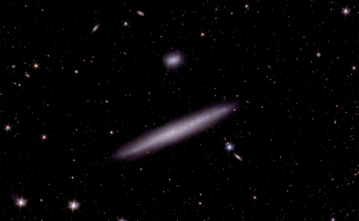 Image of the Dorado group of galaxies, one of the richest galaxy groups in the southern hemisphere. Image Credit: AFP Image of the Dorado group of galaxies, one of the richest galaxy groups in the southern hemisphere. Image Credit: AFP