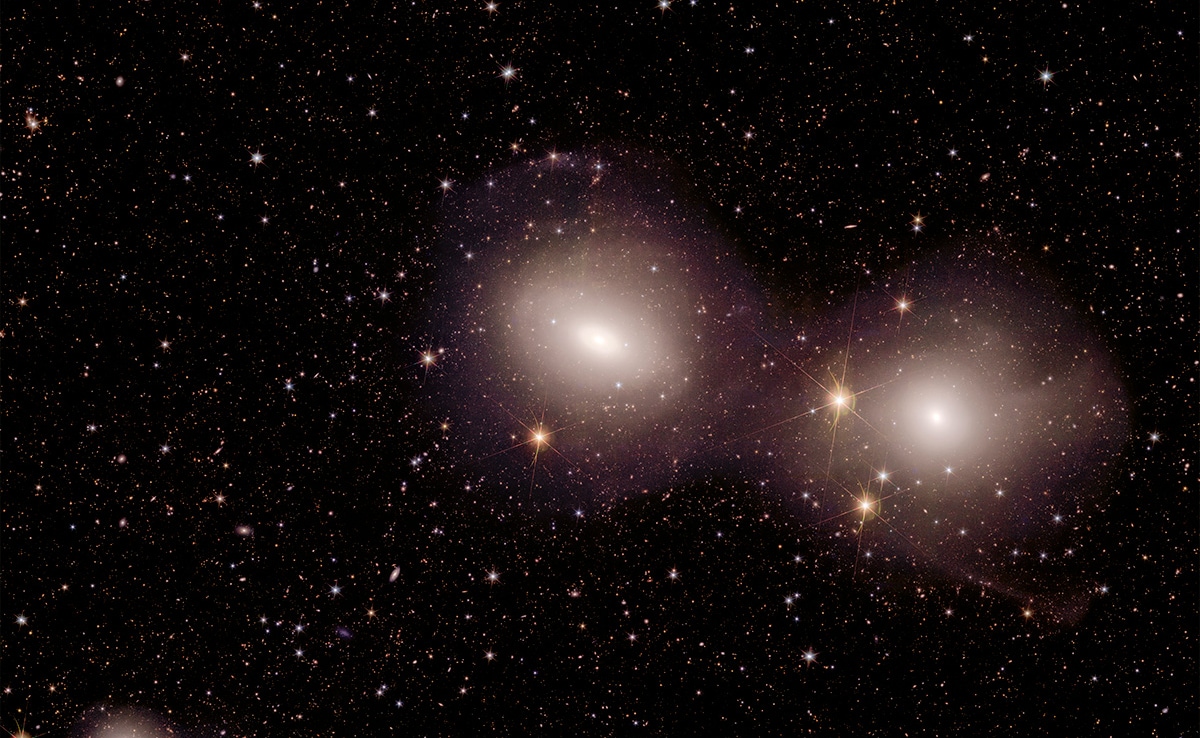 Image of the Dorado group of galaxies.Image Credit: AFP Image of the Dorado group of galaxies.Image Credit: AFP