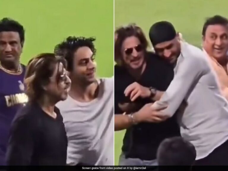 Aryan Suggests SRK A Prank: Bump Into Harbhajan, Gavaskar. This Happens