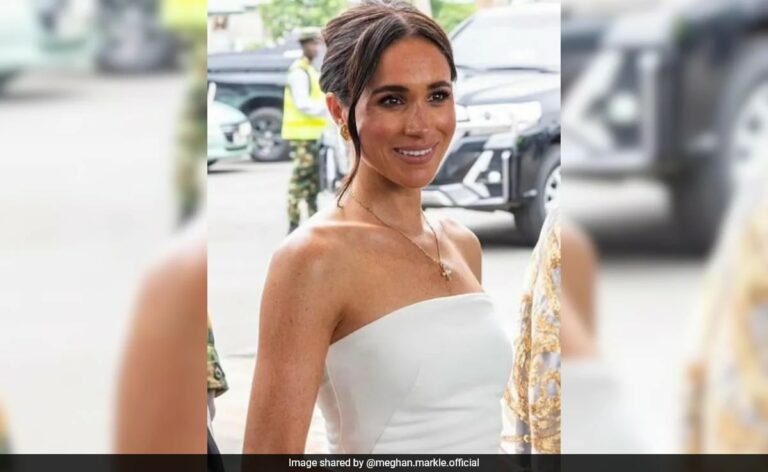 Days After Meghan Markle's Visit, Nigeria's First Lady Slams "Nakedness"