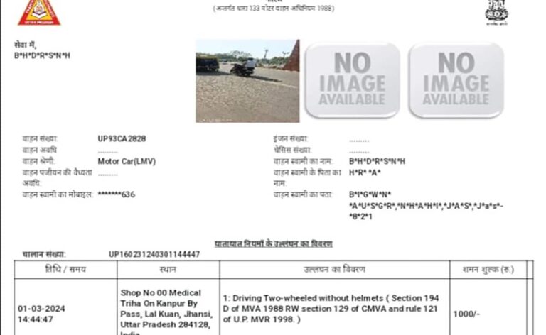 Video: Fined Rs 1,000, UP Man Now Drives His Audi With A Helmet On