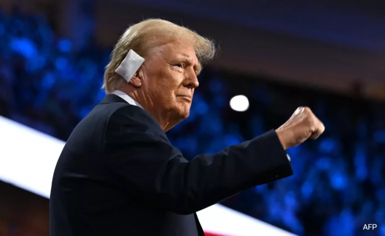 "Had God On My Side": Donald Trump Recounts Being Shot At During Rally