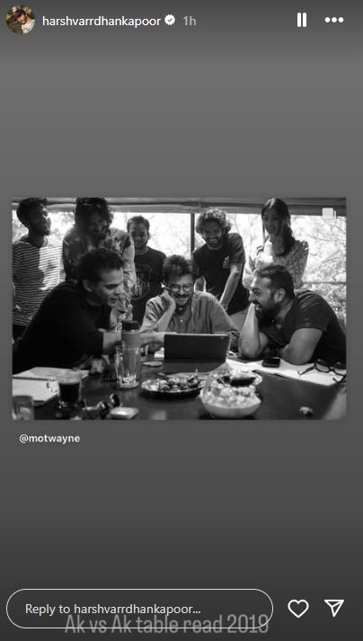Instagram/Harshvvardhan Kapoor Instagram/Harshvvardhan Kapoor