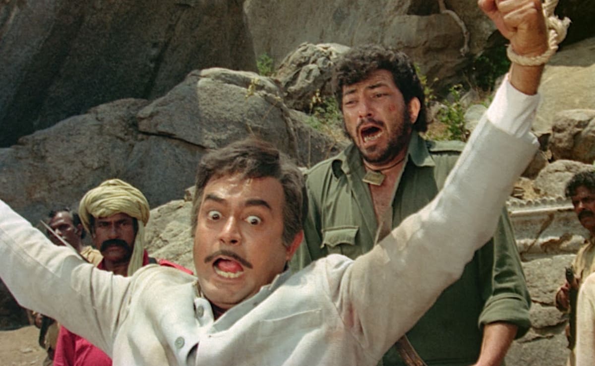 A still from Sholay. 