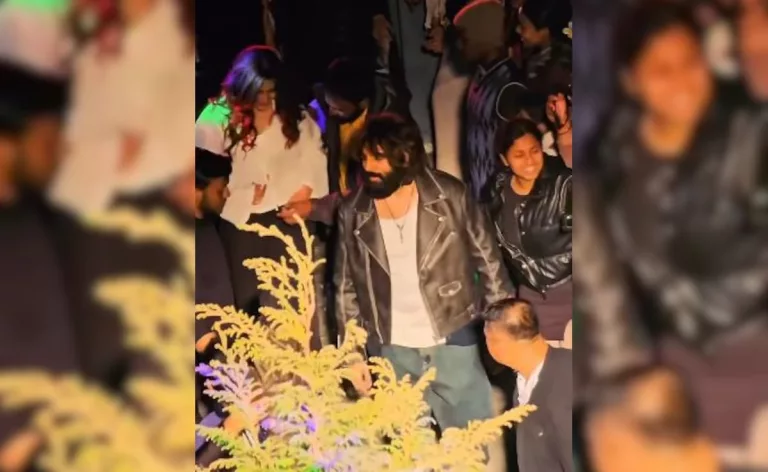 Internet Is Outraged After A Fan Pulls Sreeleela Into The Crowd While Unaware Kartik Aaryan Walks Ahead