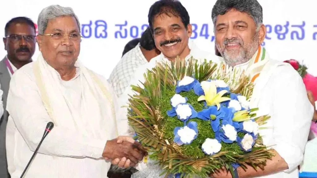 Siddaramaiah tells DK Shivakumar to carry forward Karnataka’s growth journey