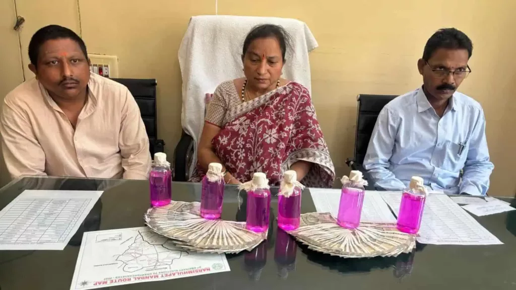 MPDO in Telangana ACB’s net, accepted bribes through son