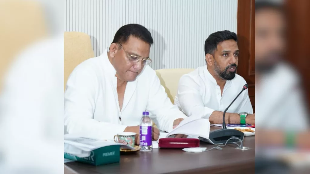 Telangana Minister Azharuddin reviews preparations for Muharram