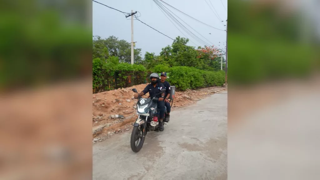 HYDRAA bike teams beat traffic to tackle fallen trees, waterlogging