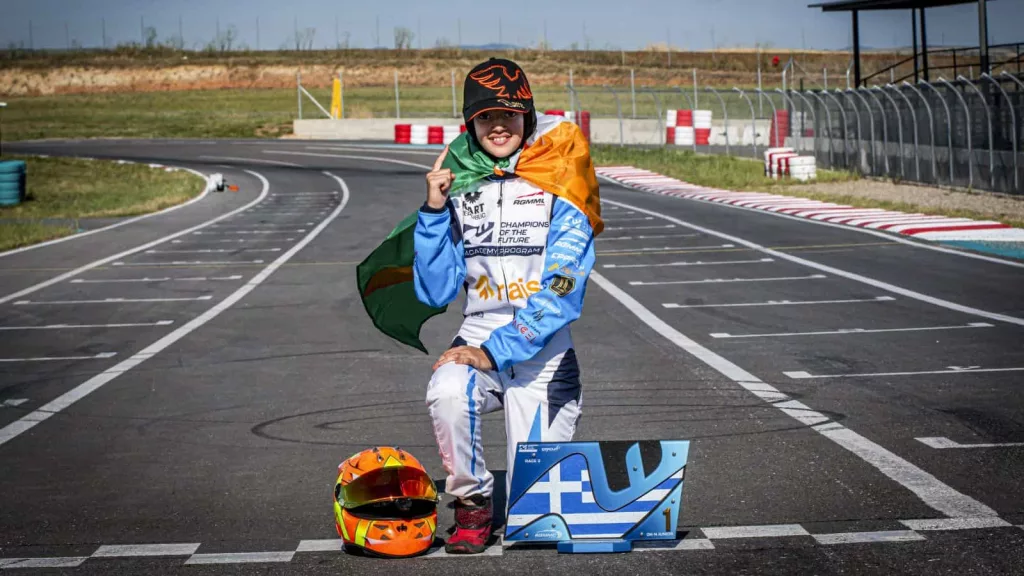 Indian national anthem in Greece: Atiqa Mir races to most dominant win of her career