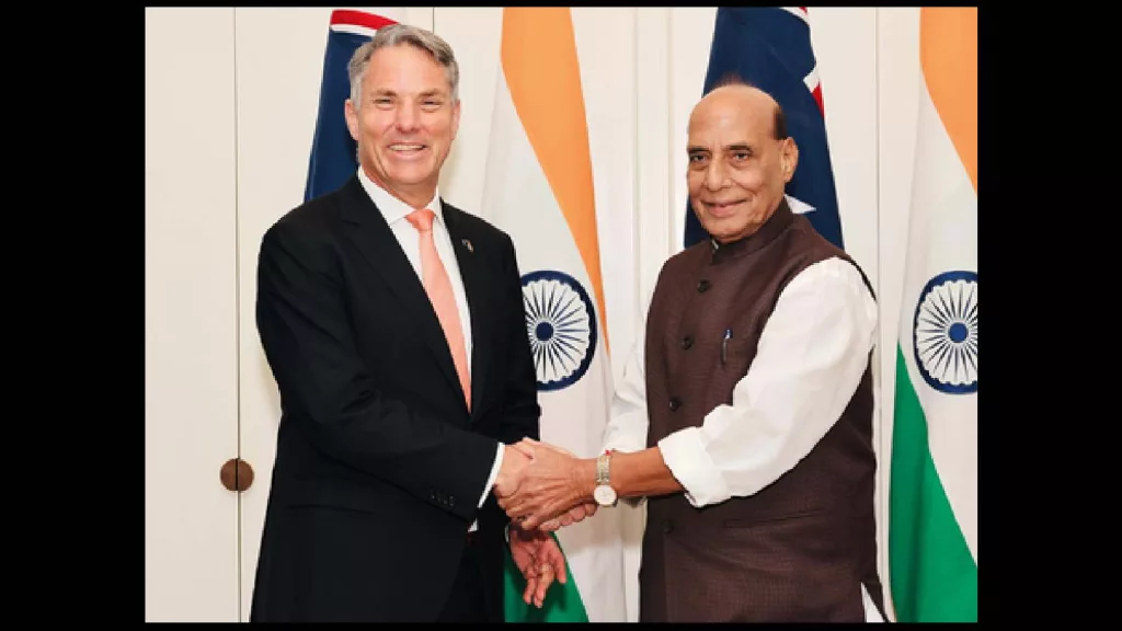 Rajnath Singh to meet Australian Defence Minister today