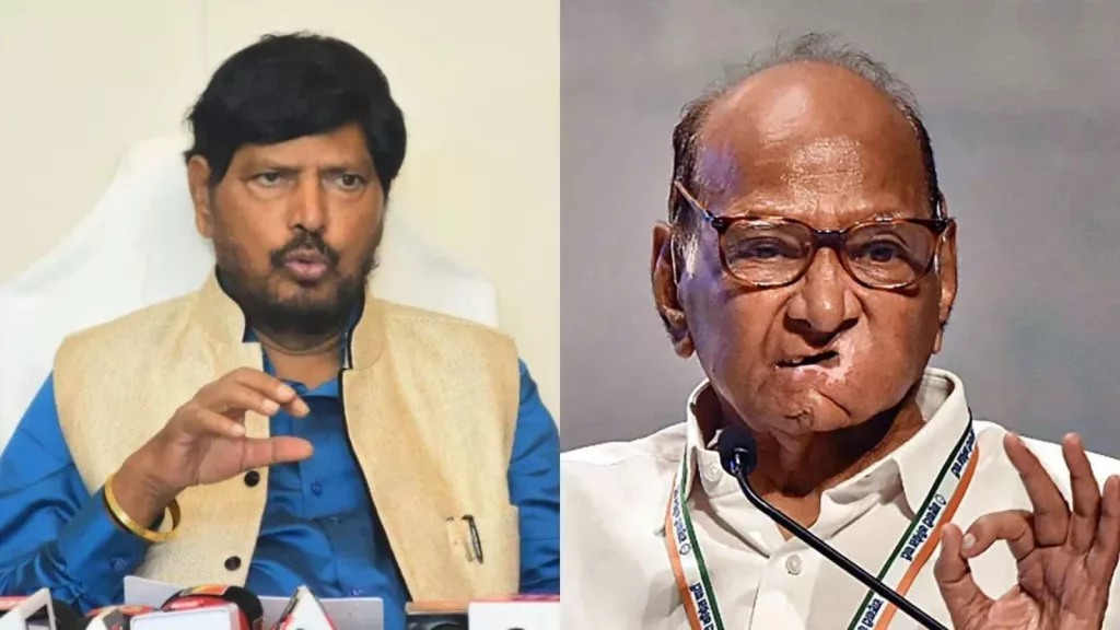 Athwale: Sharad Pawar should Join NDA, not Congress