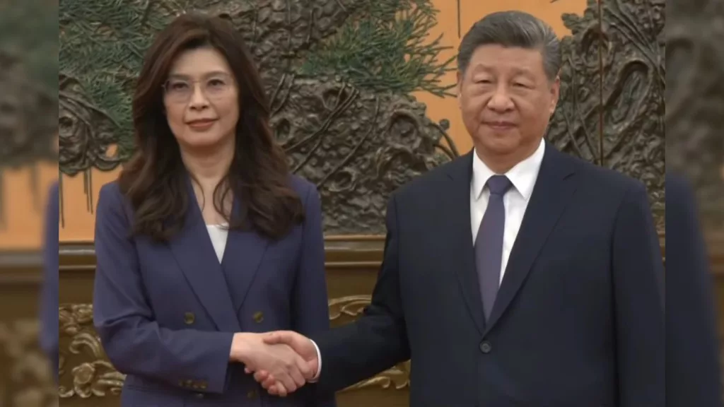 Talks with China necessary for peace: Taiwan opposition leader
