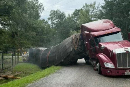 Millions of bees get loose after truck carrying 400 hives crashes in Texas: “Please remain indoors”