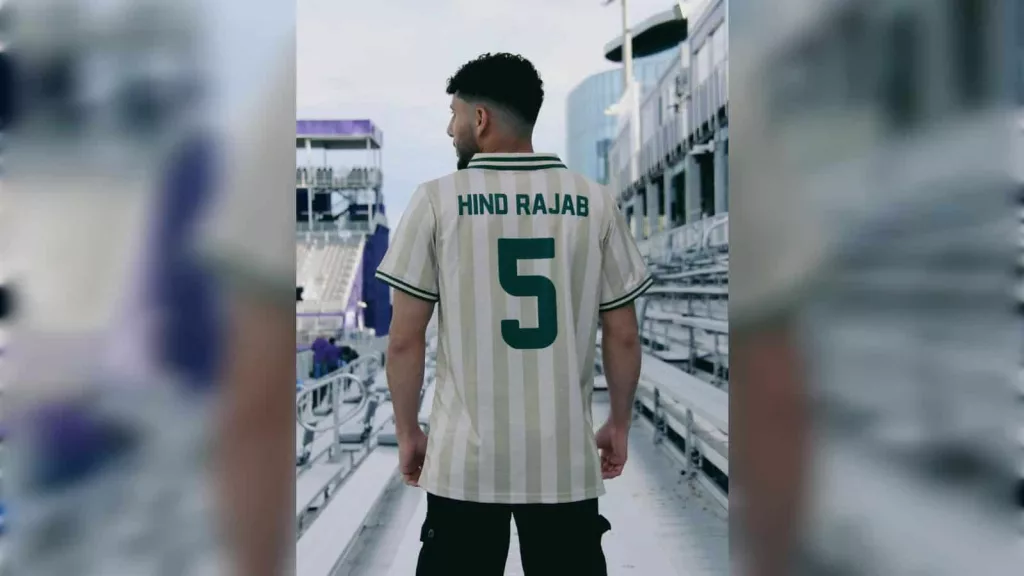 Hind Rajab World Cup jerseys launched to spotlight Gaza