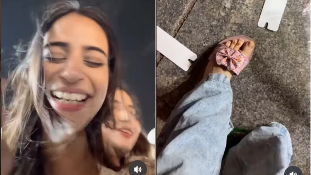 With paan spat on her foot, influencer swears off Charminar