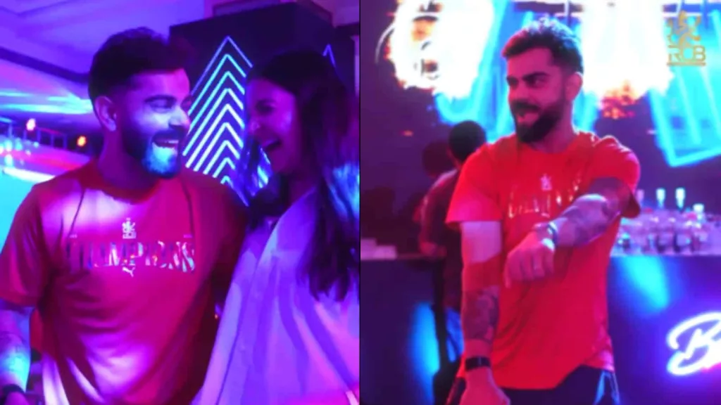 RCB shares Virat Kohli’s ‘masterclass on the dance floor’, thanks Anushka Sharma