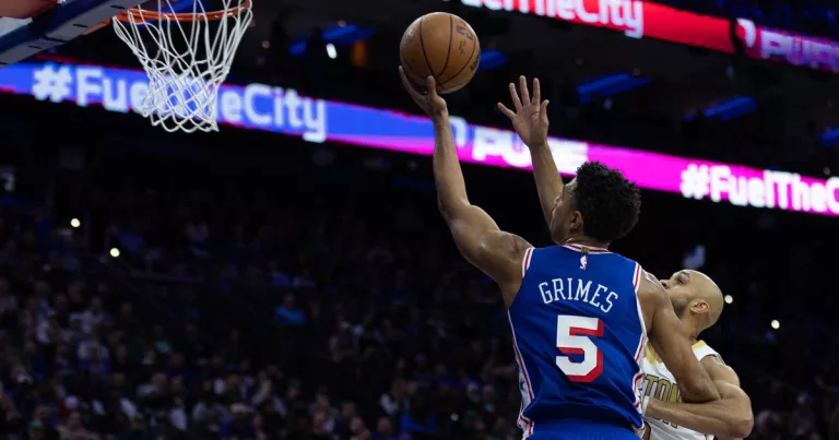 Reports: Sixers guard Quentin Grimes ’emerging as another top target’ for Lakers in wake of LeBron James’ exit